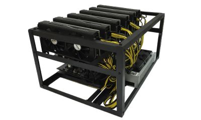 Лот: 9884995. Фото: 1. Майнинг-Ферма RX 470 *6 карт. Майнинг фермы, товары для майнинга