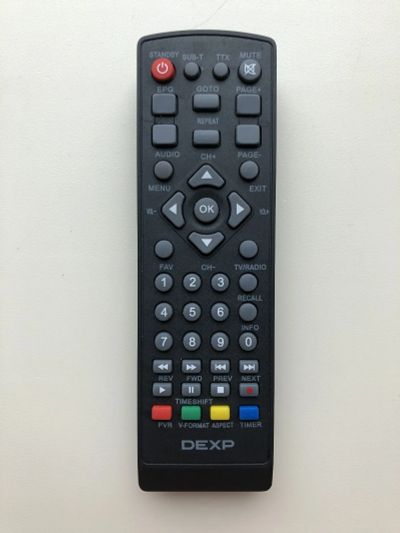 Лот: 23307213. Фото: 1. Пульт ДУ для TV приставки DEXP... Пульты ДУ