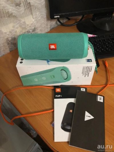 Лот: 13026744. Фото: 1. JBL Flip 4 салатовая новая. Портативные, беспроводные колонки