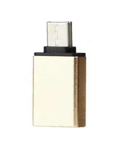 Лот: 15949691. Фото: 1. Адаптер OTG USB(гнездо) - Type-C... Дата-кабели, переходники