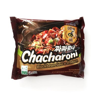 Лот: 20533760. Фото: 1. Лапша Chacharoni с соусом из черных... Другое (продукты)