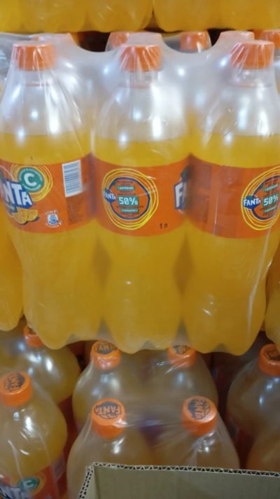 Лот: 25371497. Фото: 1. напиток газированный Fanta апельсин... Напитки