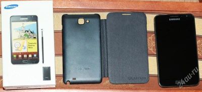 Лот: 2241531. Фото: 1. SAMSUNG GALAXY NOTE N-7000 Рос... Смартфоны