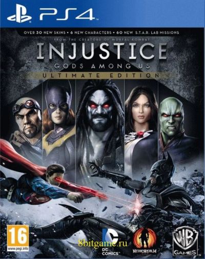 Лот: 11639371. Фото: 1. Injustice: Gods Among Us - Ultimate... Игры для консолей