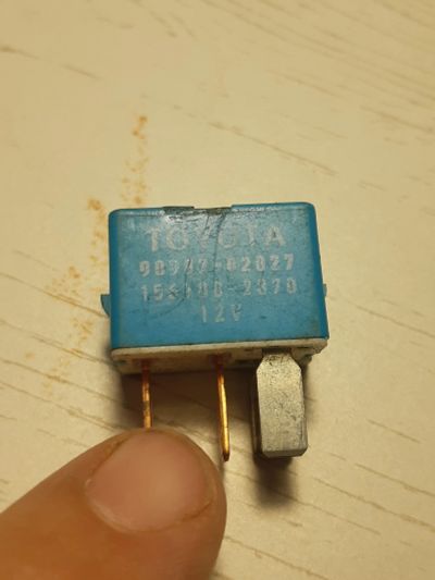 Лот: 13736469. Фото: 1. реле зажигания Toyota 90987-02027... Электрооборудование