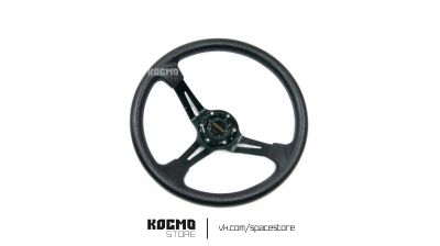 Лот: 20574552. Фото: 1. Руль MOMO Drift П/У чёрный. Другое (автозапчасти)