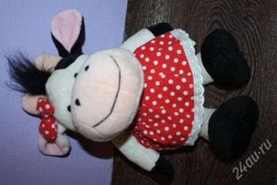 Лот: 491616. Фото: 1. Мягкая Игрушка. Буренка. Другое (дети растут)