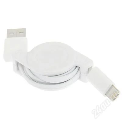 Лот: 3119489. Фото: 1. USB Кабель iPhone 5 / new iPod... Дата-кабели, переходники