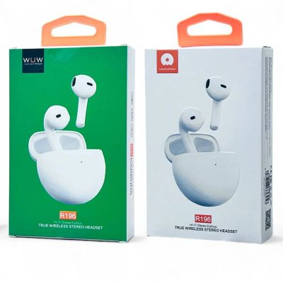 Лот: 25796745. Фото: 1. TWS Bluetooth Гарнитура WUW R-196... Наушники, гарнитуры