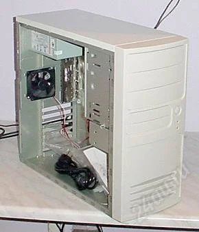 Лот: 2936488. Фото: 1. Корпус ATX чёрный. Корпуса, блоки питания
