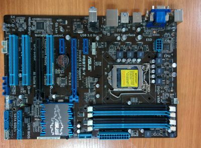 Лот: 7376381. Фото: 1. Материнская плата Asus P8B75-V. Материнские платы
