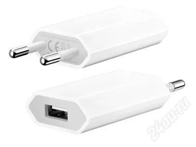 Лот: 983738. Фото: 1. Apple USB Power Adapter для iPod... Зарядные устройства, блоки питания, адаптеры сетевые для смартфонов