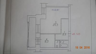 Лот: 7355703. Фото: 1. Продам 1 ком. 47,3 кв Весны 10... Квартиры, студии