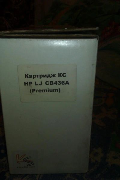 Лот: 4127723. Фото: 1. Картридж Hp CB436A. Картриджи, расходные материалы