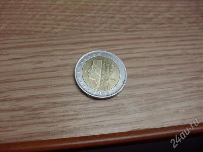 Лот: 694927. Фото: 1. 2 евро из Нидерландов. Европа