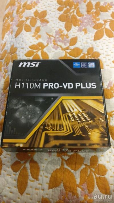 Лот: 12732860. Фото: 1. Новая материнская плата MSI H110M... Материнские платы