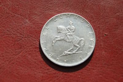 Лот: 25820599. Фото: 1. Турция 5 лир 1976 г крупная. Европа