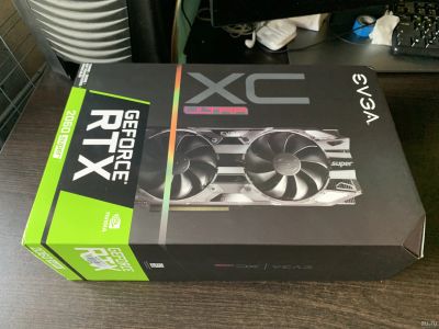 Лот: 16227463. Фото: 1. 8GB RTX 2060 Super EVGA XC Ultra... Видеокарты