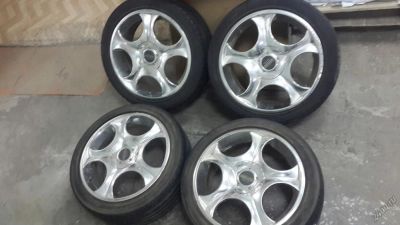 Лот: 5547913. Фото: 1. Не дорогие 17" American Racing... Диски