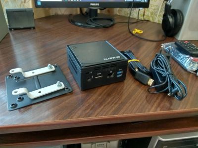 Лот: 18367907. Фото: 1. Платформа Gigabyte BRIX GB-BACE-3000... Другое (компьютеры, оргтехника, канцтовары)