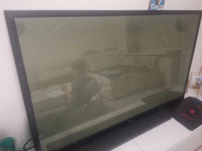 Лот: 19941207. Фото: 1. Телевизор LG 60pv250 разбита матрица. Телевизоры