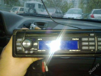Лот: 998895. Фото: 1. автомагнитола clarion mp3. Автомагнитолы