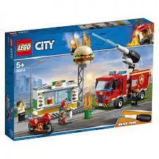 Лот: 25669698. Фото: 1. Lego 60214 City Пожар в бугргер-кафе. Конструкторы