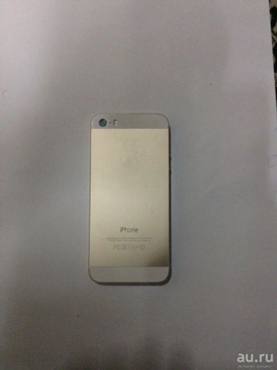 Лот: 9754533. Фото: 1. iPhone 5S Gold. Смартфоны