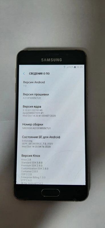 Лот: 19510891. Фото: 1. Смартфон Samsung Galaxy A3 (2016... Смартфоны