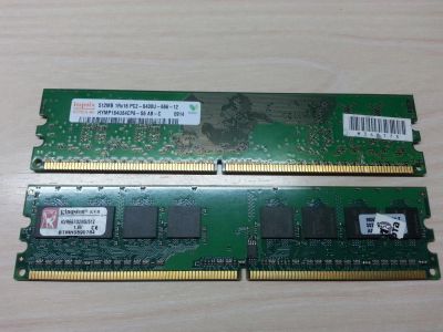Лот: 6496993. Фото: 1. 2 планки DDR2 Hynix & Kingston. Оперативная память