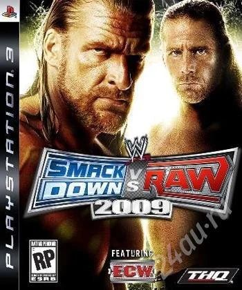 Лот: 206200. Фото: 1. Smackdown VS RAW 2009 PS3. Игры для консолей