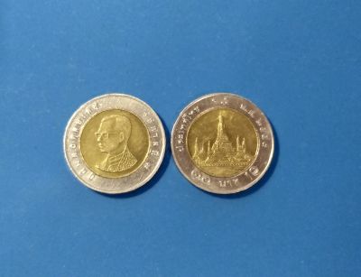 Лот: 25268958. Фото: 1. Монета Банк Тайланда 10 Бат (батов... Азия