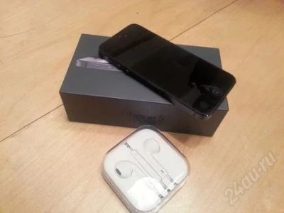 Лот: 2452556. Фото: 1. iphone 5 16gb black новый - рст... Смартфоны