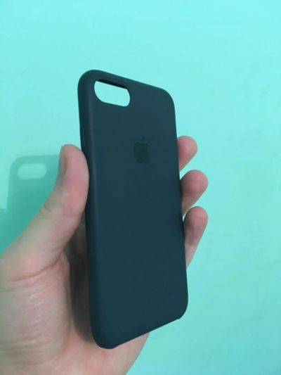 Лот: 11231089. Фото: 1. Чехол iphone 6/6s/7/8 синий оригинал... Чехлы, бамперы