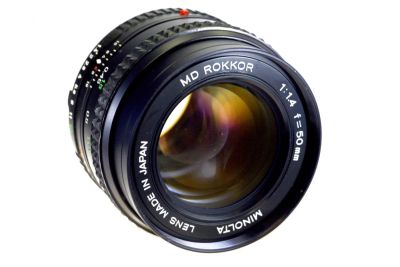 Лот: 2708828. Фото: 1. Minolta MD Rokkor 50mm f1.4 для... Объективы