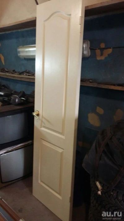 Лот: 8014987. Фото: 1. Дверь межкомнатна белая 60*200... Двери межкомнатные