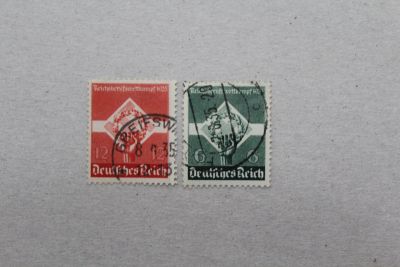 Лот: 24789179. Фото: 1. Германия 1935 года. 3 Рейх. Первые... Марки