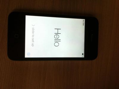 Лот: 6152895. Фото: 1. iphone 4s 16Gb черный состояние... Смартфоны
