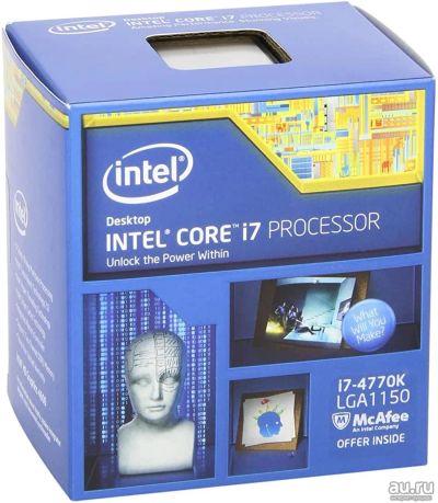 Лот: 18520219. Фото: 1. i7 4770k BOX LGA1150. Процессоры