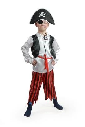 Лот: 4804248. Фото: 1. Костюм пирата на 5-7 лет, новый... Детские карнавальные, праздничные костюмы