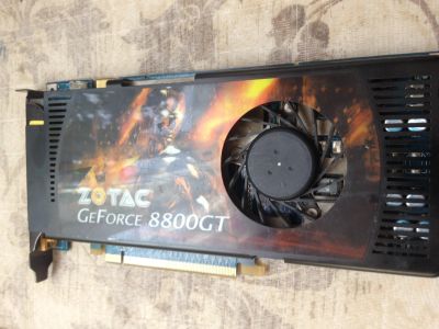 Лот: 14849818. Фото: 1. Zotac GeForce 8800 GT передумали... Видеокарты