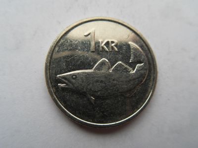 Лот: 16962972. Фото: 1. Исландия 1 крона 2011. Европа