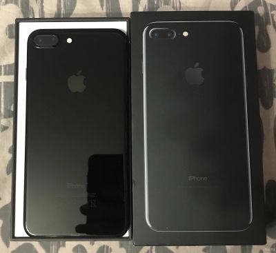 Лот: 17235631. Фото: 1. iPhone 7 Plus Black Onyx. Ростест... Смартфоны