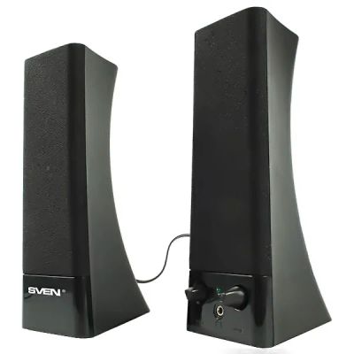 Лот: 3466256. Фото: 1. Колонки Sven 235 2.0 black новые. Акустические системы