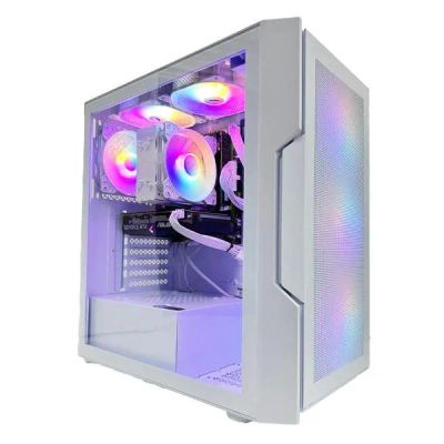 Лот: 25438592. Фото: 1. Игровой компьютер БиГ! Комп White... Компьютеры в сборе