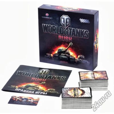 Лот: 7288507. Фото: 1. World of Tanks: Rush. Детские настольные игры