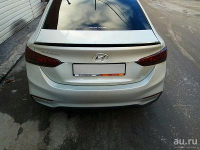 Лот: 6205454. Фото: 1. Лип-Спойлер, Hyundai Solaris... Детали тюнинга