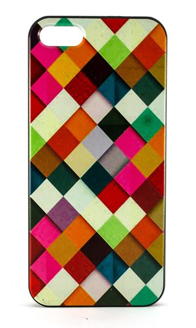 Лот: 9944229. Фото: 1. Чехол "Разноцветный" iPhone 5... Чехлы, бамперы