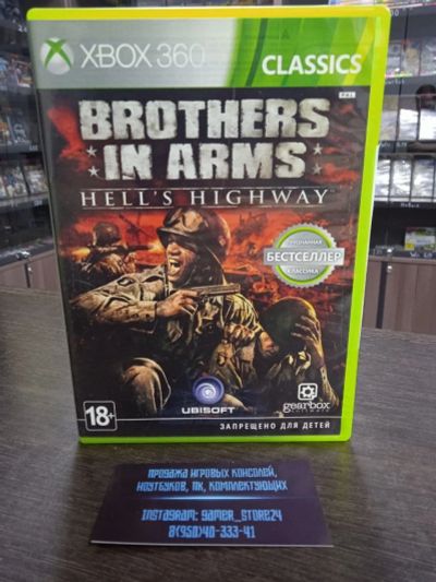 Лот: 17017356. Фото: 1. Brothers in Arms: Hell's Highway... Игры для консолей
