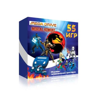 Лот: 5181654. Фото: 1. Игровая приставка MegaDrive Mortal... Игровые приставки, консоли